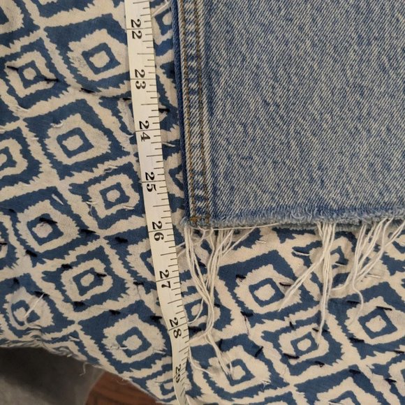 Anine Bing Cropped Straight Leg Jeans - Picture 9 of 9